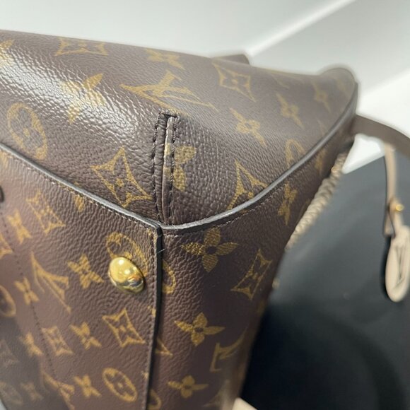 Louis Vuitton Montaigne BB Monogram Hand/Shoulder Bag Braided Handle (JB1212) - Picture 6 of 13